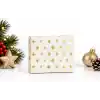 Yılbaşı Hediye Kutusu – 14x9x5 cm Noel Temalı Kapaklı Hediye Kutusu | Dayanıklı Karton, Varak Detaylı Yeni Yıl Hediye Paketi Kutusu Model 1