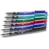Pilot FLW538882 2.0 mm V Tasarımlı Kalem Sıvı Mürekkep Ucu - Siyah/Mavi/Kırmızı/Yeşil (4lü Paket)