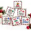 25li Yılbaşı Advent Calendar Kutusu, 7 x 7 x 7 cm, Kendin Doldur Hediye Seti