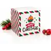25li Yılbaşı Advent Calendar Kutusu, 7 x 7 x 7 cm, Kendin Doldur Hediye Seti
