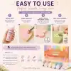Cadence HARMONY AKRİLİK 10LU SET PASTEL RENKLER 59ML