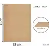 3 mm 25x30 MDF Plaka (4 ADET) - Hobi, Maket, Ahşap El Sanatları İçin Uygun (4`lü Paket)