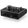 Audient Ses arabirimi iD4 MKII, Class A konsol mikrofon ön amplifikatör (yüksek hızlı USB-C, monitör karışımı ve monitör panning fonksiyonu, 2 kulaklık çıkışı, Mac/PC/iOS uyumlu), siyah, iD MKII