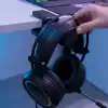Premium Siyah Asılabilir Masa Kenarı Kulaklık Standı, Ergonomik ve Sağlam