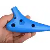 Valkyrie Ocarina 12 Delik Ocarina Alto C Ocarina Flüt Ocarina Sualtı Müzik Nefesli Enstrüman PEMBE