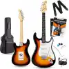 Fourtune Atlas EG-1000 Gül Klavye Strat Kasa SSS Elektro Gitar Seti (Sunburst)