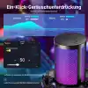 MAONO PC için USB Mikrofon, Sessiz Düğmeli RGB Oyun Mikrofonu, Gürültü Önleyici Kondenser Mikrofon, Akış, Podcast, Kayıt, Sohbet için Kazanç Topuzlu PS5/PS4/Mac, DGM20 ile Uyumlu