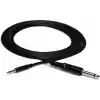 Hosa 3.5 mm TRS (M) - 1/4 inç TS (M) Mono Kablo 3 m (CMP-110)