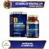 Nutraxin B Vitamin Complex 60 Tablet | 10 B Vitamini İçeren Güçlü Formül