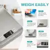 ARVALE Platin Mutfak Terazisi Dijital Tartı Hassas Lcd Ekranlı 5 Kg