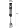 Philips 5000 Serisi El Blender - SpeedTrigger Kontrolü, 1200W Motor, Paslanmaz Çelik Bıçaklar, Bebek Maması Hazır, Mikser ve Gıda İşlemci Aksesuarları (HR2695/01)