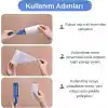 SOGUD Tüy Toplayıcı Set 7 Rulo + 1 Sap – Toplam 420 Yaprak – Kedi Köpek Tüyü ve Toz Temizleyici – Giyim, Koltuk, Halı ve Araç Koltuğu İçin Güçlü Yapışkanlı Ekonomik Paket