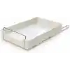 Orret Home Dolap İçi Raylı Organizer Çekmece 34 x 27 x 6,5 cm, Çekilebilir Plastik Dolap Düzenleyici, Mutfak Banyo Dolap İçi Organizer, Raylı Saklama Sepeti (Büyük)