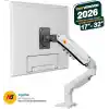 North Bayou NB F80 Profesyonel 17-32 Inch Monitör Standı 2026 Versiyon (Beyaz)