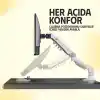 North Bayou NB F80 Profesyonel 17-32 Inch Monitör Standı 2026 Versiyon (Beyaz)
