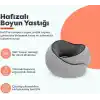 Visco Planet Ortopedik Spiral Seyahat Boyun Yastığı%100 Visco