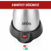 Sinbo SCM-2967 İnox Elektrikli Cezve – 5 Fincan Kapasiteli, Paslanmaz Gövdeli Türk Kahve Makinesi