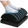WONKEY - Ergonomik Ayak Yastığı Desteği – Sünger Ayak Dinlendirme için Yastık, Ofis ve Ev Kullanımı İçin Rahatlatıcı Ayak Uzatma Destek Pedi, Uzun Süre Oturanlar İçin Konforlu Ayak Destek Minderi