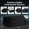 WONKEY - Ergonomik Ayak Yastığı Desteği – Sünger Ayak Dinlendirme için Yastık, Ofis ve Ev Kullanımı İçin Rahatlatıcı Ayak Uzatma Destek Pedi, Uzun Süre Oturanlar İçin Konforlu Ayak Destek Minderi