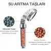 Bluefox Arıtmalı Tasarruflu Duş Başlığı - 3 Ayarlı Krom & Şeffaf,%200 Artan Basınç,%35 Tasarruf, Kireç & Klor Azaltıcı
