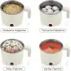 Sinbo SCO-5063 Çok Fonksiyonlu Buharlı Pişirici – 800 Ml Kapasite, Paslanmaz Gizli Rezistans, Temperli Cam Kapak, Krem Renk