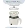 Sinbo SCO-5063 Çok Fonksiyonlu Buharlı Pişirici – 800 Ml Kapasite, Paslanmaz Gizli Rezistans, Temperli Cam Kapak, Krem Renk