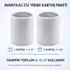 Bluefox 2 Adet Silver Duş Filtresi İçin Yedek Kartuş (2)