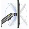 North Bayou NB H180 Ergonomic Profosyonel 17-35 inch Monitör Standı 2026 Versiyon (Matte Charcoal)