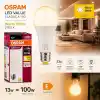 OSRAM LED Value Classic A100 E27 LED Ampul 13W 1521 Lümen 100W Eşdeğeri Uzun Ömürlü Enerji Tasarruflu Ampul 10lu Paket (Sarı Işık)