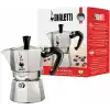 Bialetti - Moka Express: 2 Cups Ocak Üstü Espresso Pişirici - 90ml - Gümüş Renk - Alüminyum Gövde - Patentli Güvenlik Valfi - Tüm Ocak Türleri İçin Uygundur (İndüksiyon Hariç)