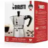 Bialetti - Moka Express: 2 Cups Ocak Üstü Espresso Pişirici - 90ml - Gümüş Renk - Alüminyum Gövde - Patentli Güvenlik Valfi - Tüm Ocak Türleri İçin Uygundur (İndüksiyon Hariç)