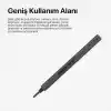 Xenon Smart Hassas Tornavida Seti 153 Parça Şarjlı Otomatik Vidalama Ledli Saat Gözlük Telefon Bilgisayar Tamir Kiti X6833