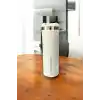 Dynamıc Paslanmaz Çelik Termos (Krem, 500ml)