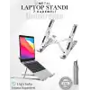 Laptop Yükseltici Metal Stand Ayarlanabilir Macbook Notebook Tablet Altlık Metal Dizüstü Bilgisayar Tutucu