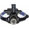 CATA Poyraz Şarjlı Led Kafa Feneri Ayarlanabilir Zoom Özellikli 3 Modlu Beyaz Işık Outdoor Kafa Lambası IP44 300 Lümen Kamp,Balıkçılık,Tamirat,Koşu,Yürüyüş İçin 9123