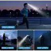 CATA Poyraz Şarjlı Led Kafa Feneri Ayarlanabilir Zoom Özellikli 3 Modlu Beyaz Işık Outdoor Kafa Lambası IP44 300 Lümen Kamp,Balıkçılık,Tamirat,Koşu,Yürüyüş İçin 9123
