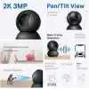 Tapo TP-Link C211 2K 3MP Yatay ve Dikey Ev Güvenliği Wi-Fi Kamerası