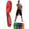 Sporsize Profesyonel Direnc Bandi Tekli Guclu Lateks Loop Band, Fitness, CrossFit, Pilates ve Ev Egzersizleri icin