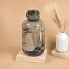 2200 ml Suluk 2.2 Litre - Kilitli Kapaklı Geniş Hacimli Matara (Yeşil)