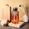 2200 ml Suluk 2.2 Litre - Kilitli Kapaklı Geniş Hacimli Matara (Yeşil)