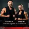 WONKEY - 30x100 cm Sporcu Havlusu Pamuk, İnce Uzun Pamuklu Fitness Havlusu, Spor Salonu, Gym, Koşu ve Antrenman İçin Ter Havlusu, Spor Havlusu (1 Adet)