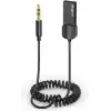 Bluetooth 5.4 Araç AUX Adaptörü, 3.5 mm Jack Araç Ses Kiti
