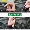 Busstier Oto Fastener Klips Seti 100 Adet 6 Boyut Tampon Kapı Döşeme Pervaz Tutucu Plastik Klips Çeşitleri Araç İç Dış Aksam Uyumlu