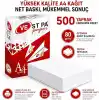 Vestpa A4 Fotokopi Kağıdı, 80 gr/m², 500 Yaprak, Lazer ve Inkjet Yazıcı Uyumlu, Yüksek Beyazlık ve Net Baskı Kalitesi, Çift Taraflı Baskıya Uygun, Ofis ve Ev Kullanımı İçin