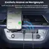 Bluetooth 5.4 Araç AUX Adaptörü, 3.5 mm Jack Araç Ses Kiti