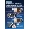 Enshall 6000mAh Şarjlı Mini Led Işıklı Araç Çakmaklık Kablolu Bisiklet, Top, Araç Lastik Şişirme Kompresörü