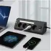 SMAYLİNG Akım Korumalı Çoklu Priz | 4 Priz Girişi + 2 USB-C + 2 USB-A Çıkışı | 2 Metre Kablo | LED Işıklı | Hızlı Şarj ve Güvenli Kullanım