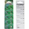 10 Adet AG4 376 377 SR626 SR626SW LR66 1.5v PoundMax Düğme pil, Alkalin saat pili, çocuklara dayanıklı ambalaj, küçük elektronik cihazlar için,ölçüm cihazları ve hesap makineleri