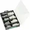 Bosch Professional Accessories Bosch Diy 173 Parça Aksesuar & Sabitleme Seti, Matkap ucu, Vidalama ucu, Vida, Dübel, Üniversal Tutucu, Yeşil