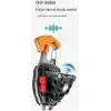 Jouis El Feneri Mini Kamp, Sos,Acil Durum,Bekçi, Polis,Asker, Güvenlik El Feneri, 7 modlu, USB Sarjlı Çok Fonksiyonlu Hayati İdame Lambası(Acil Durum)